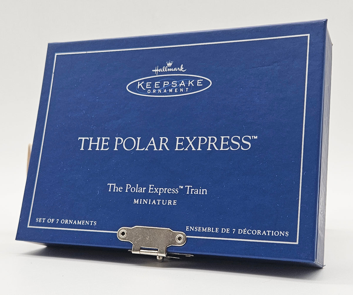 2005 Hallmark Keepsake Train Set (QXM6475) — storage box