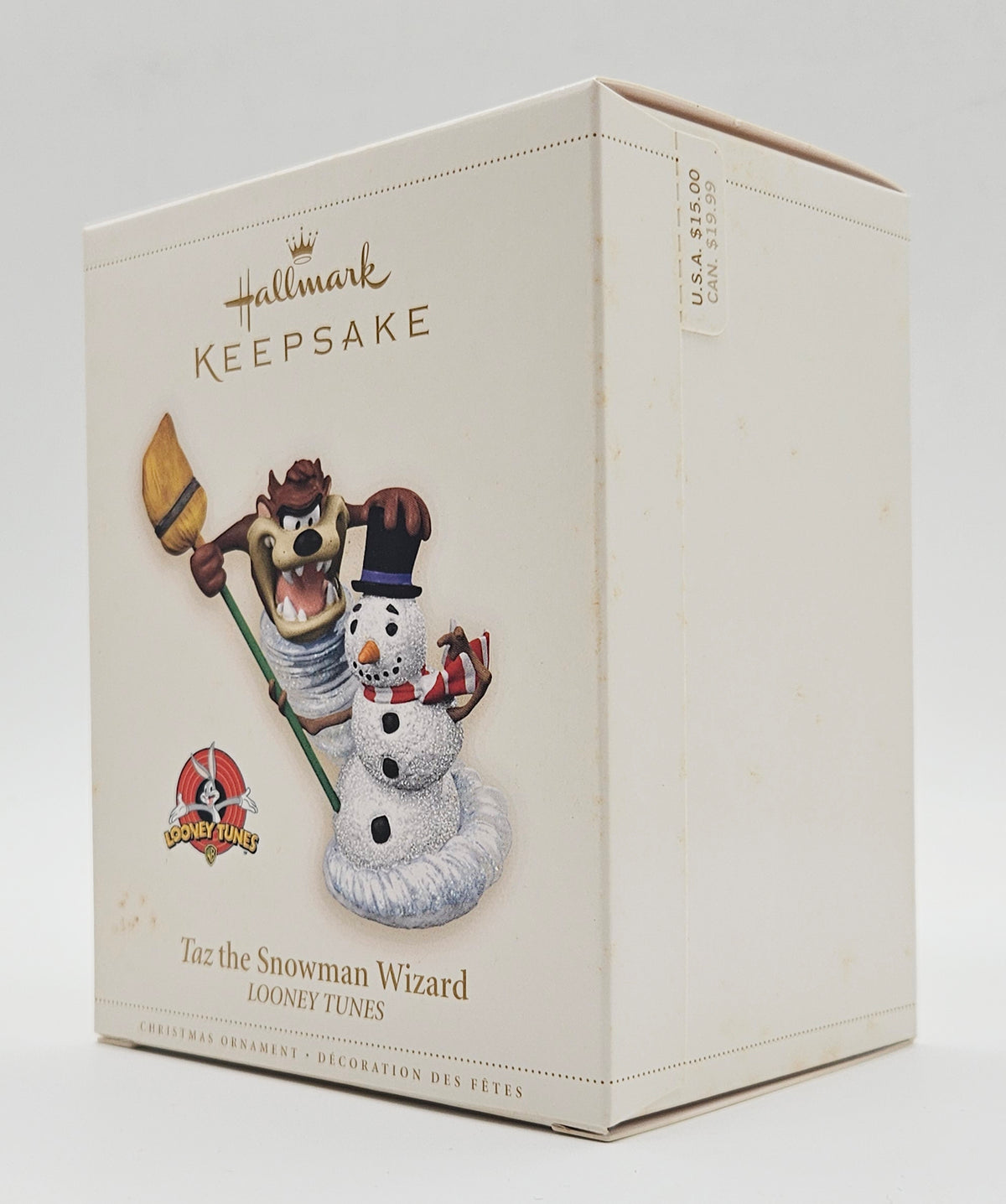 Hallmark Keepsake – “Taz the Snowman Wizard” – Damaged — original packaging