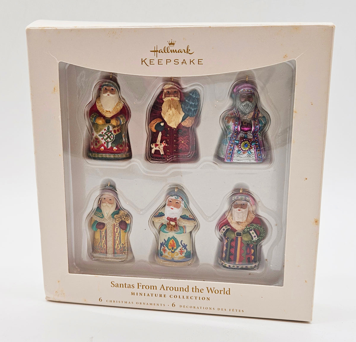 Hallmark Keepsake – “Santas from Around the World Collection” — original packaging