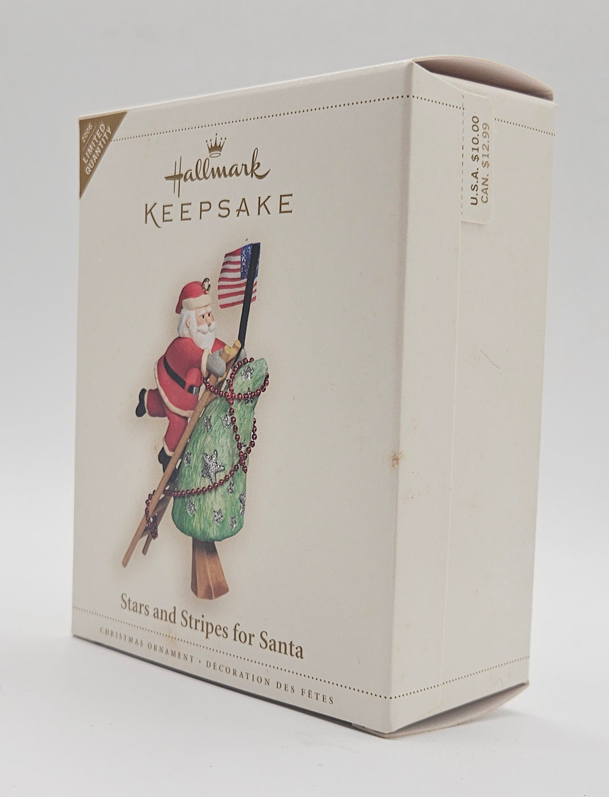 2006 Hallmark Keepsake Stars and Stripes for Santa – box