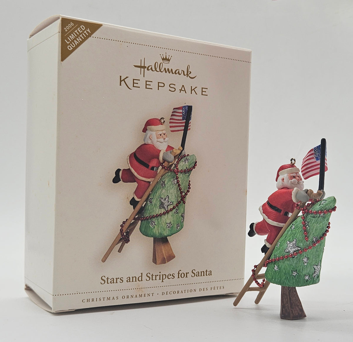 2006 Hallmark Keepsake Stars and Stripes for Santa – with box