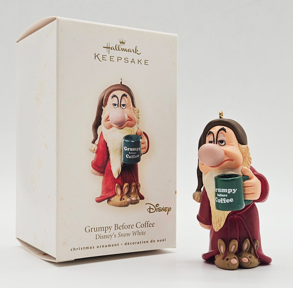 2007 Hallmark Keepsake Grumpy Before Coffee (QXD6249) — with box
