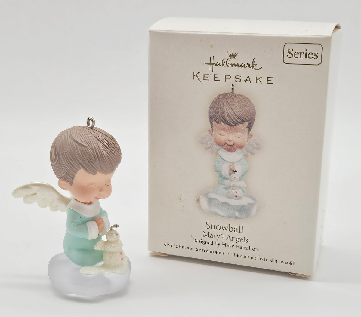 Hallmark Keepsake – “Mary's Angels Snowball” — with original box
