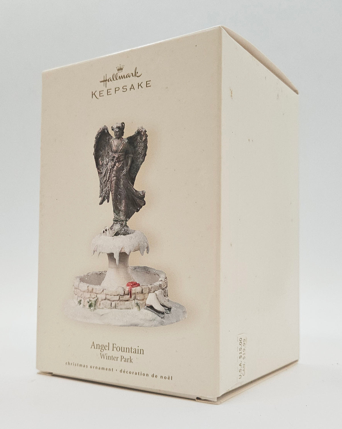 Hallmark Keepsake – “Winter Park Angel Fountain” — original packaging