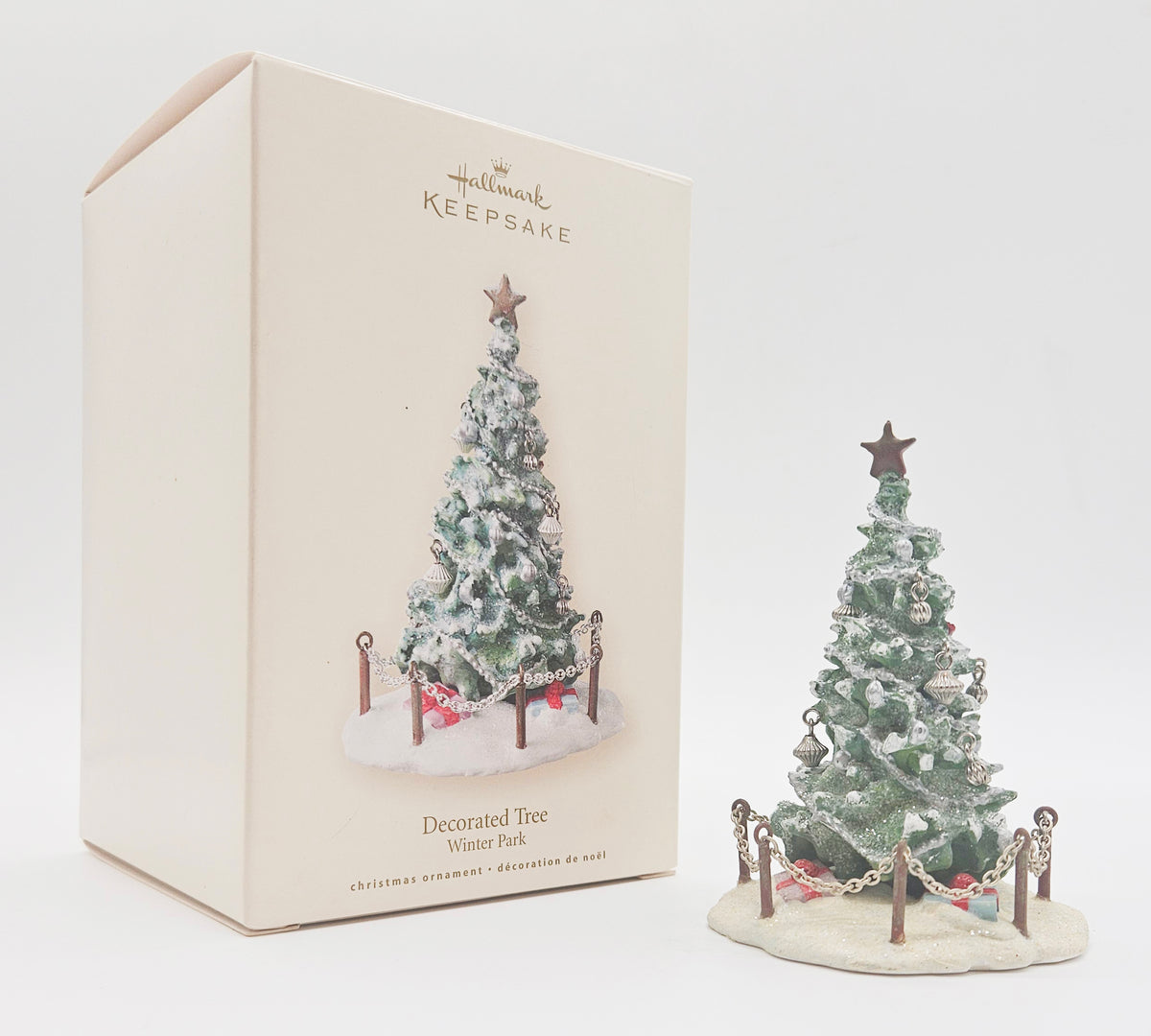 Hallmark Keepsake – “Winter Park Decorated Tree” — with original box