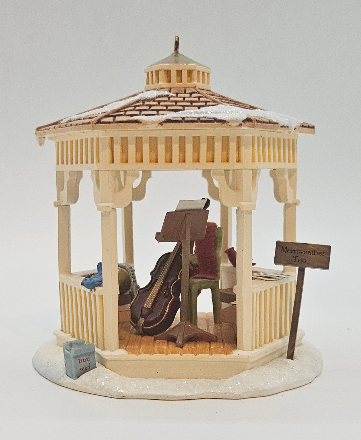 Hallmark Keepsake – “Winter Park Gazebo” — ornament view