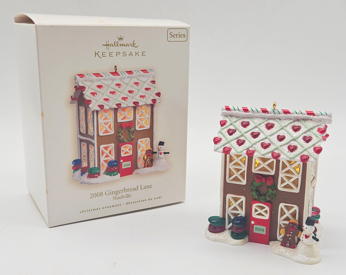 Hallmark Keepsake – “Noelville Gingerbread Lane” — with original box