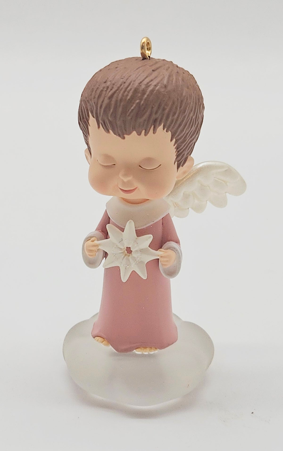 Hallmark Keepsake – “Mary's Angels China Rose” — ornament view