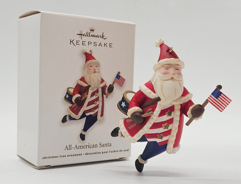 Hallmark Keepsake – “All-American Santa” — with original box