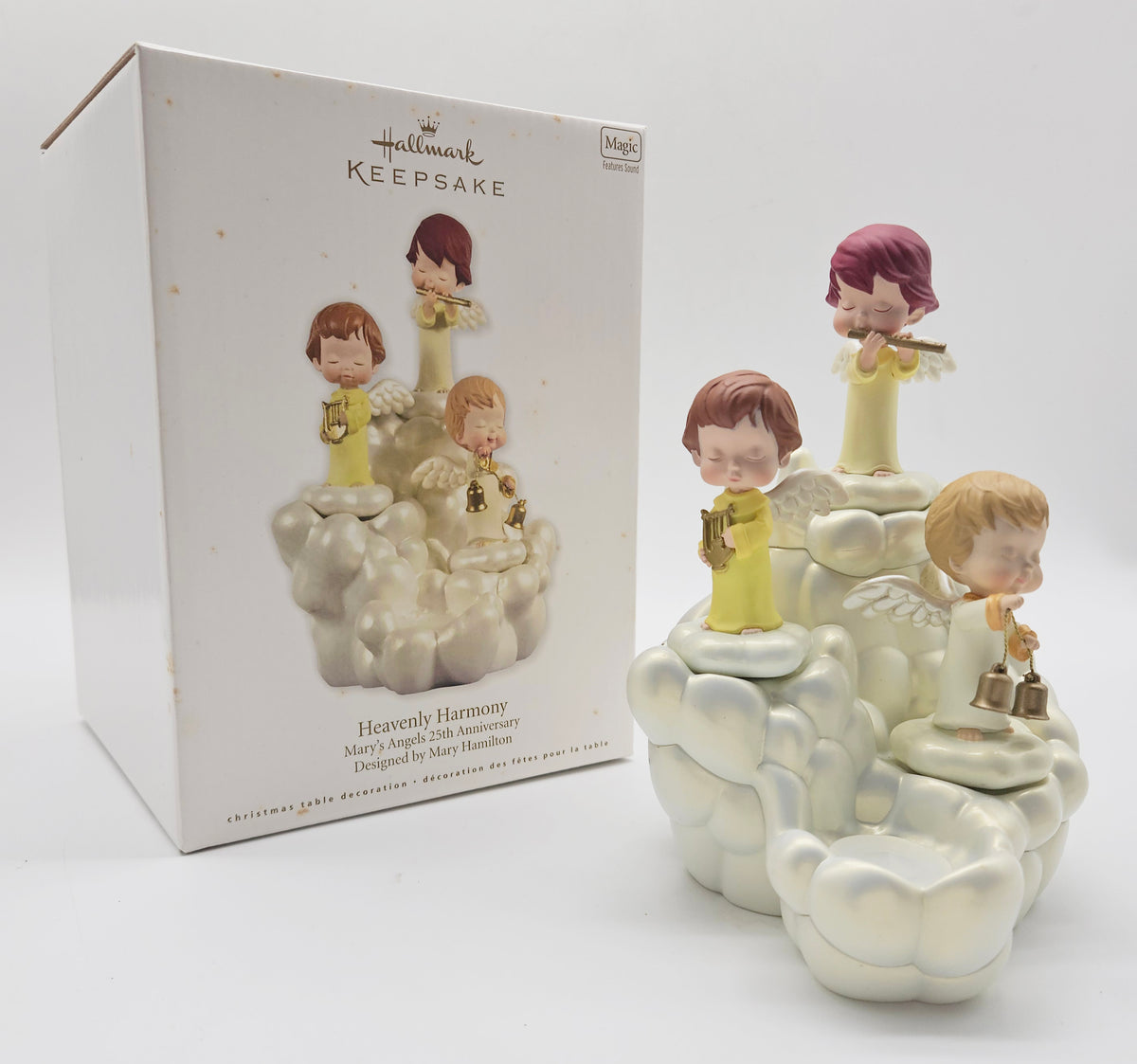 Hallmark Keepsake – “Mary's Angels Heavenly Harmony Tabletop” — with original box