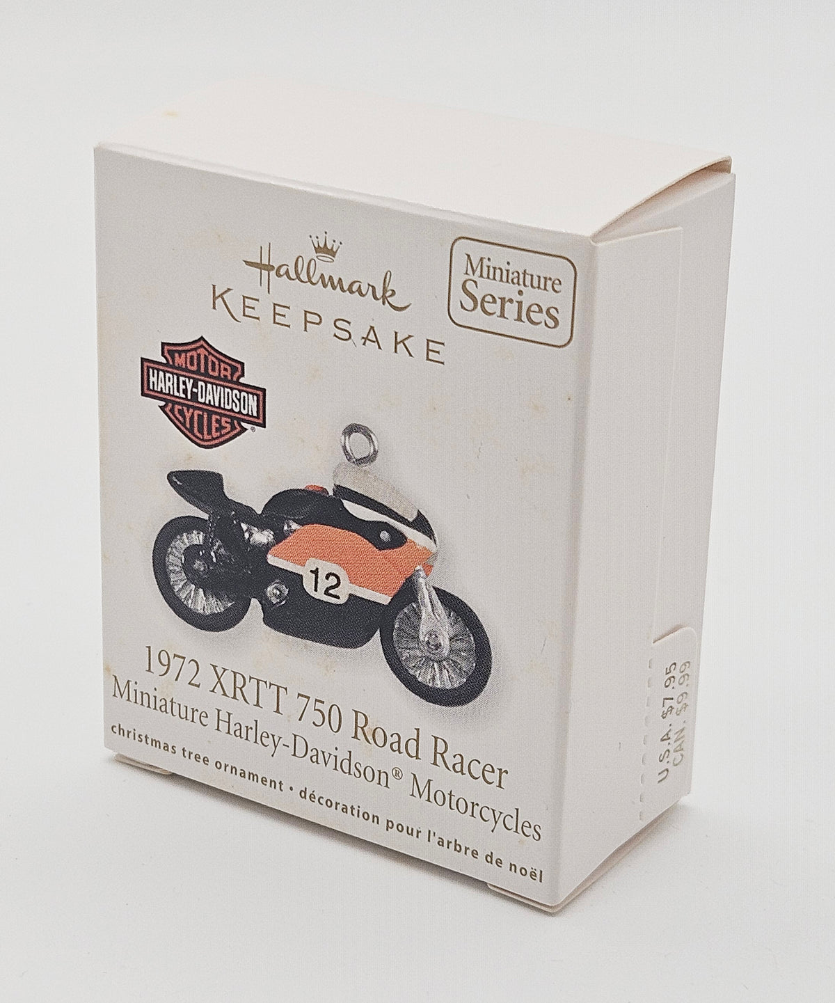 Hallmark Keepsake – “Miniature Harley Davidson XR-TT 750 Road Racer” — original packaging