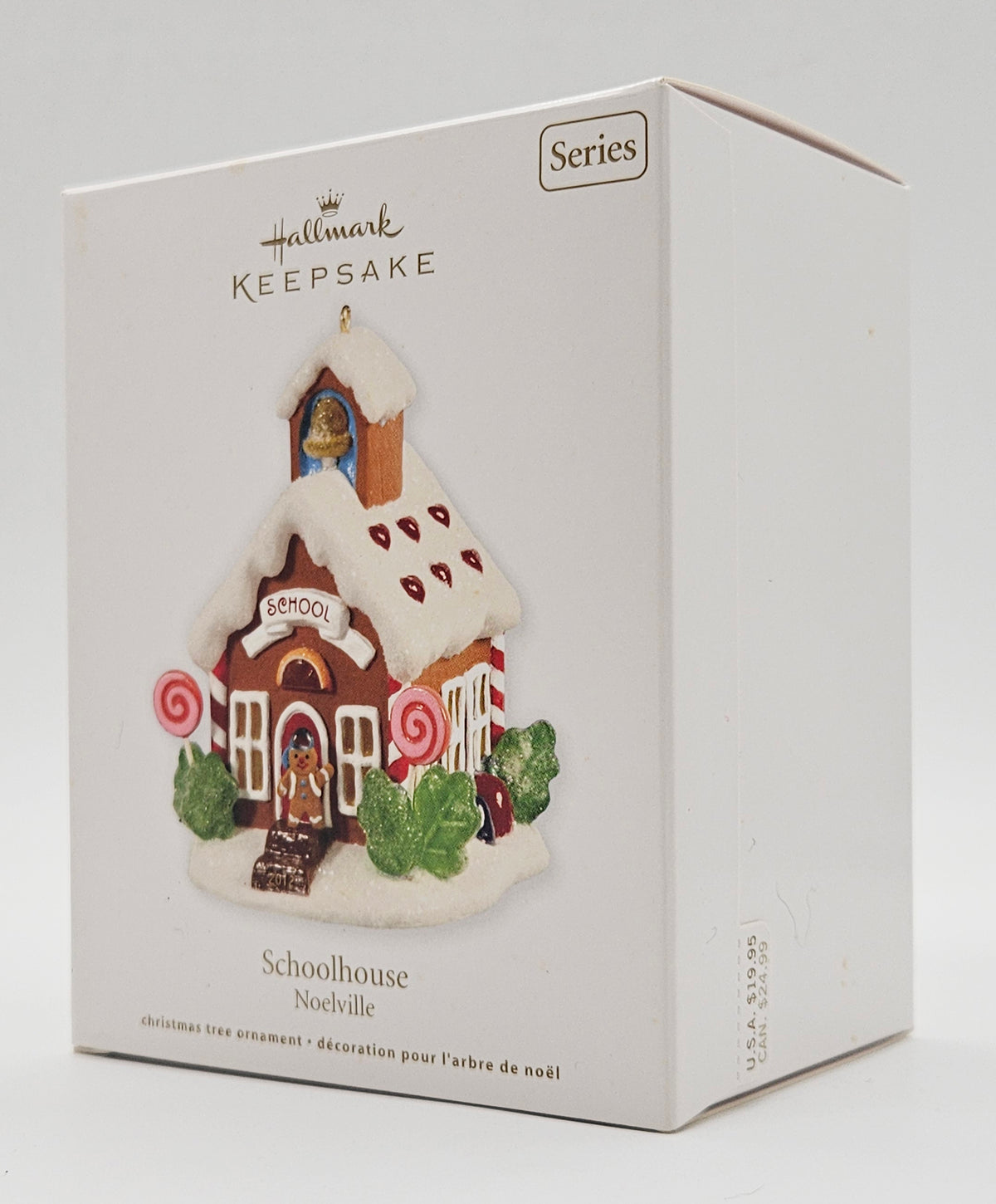 2012 Hallmark Keepsake Schoolhouse (QX8014) — box