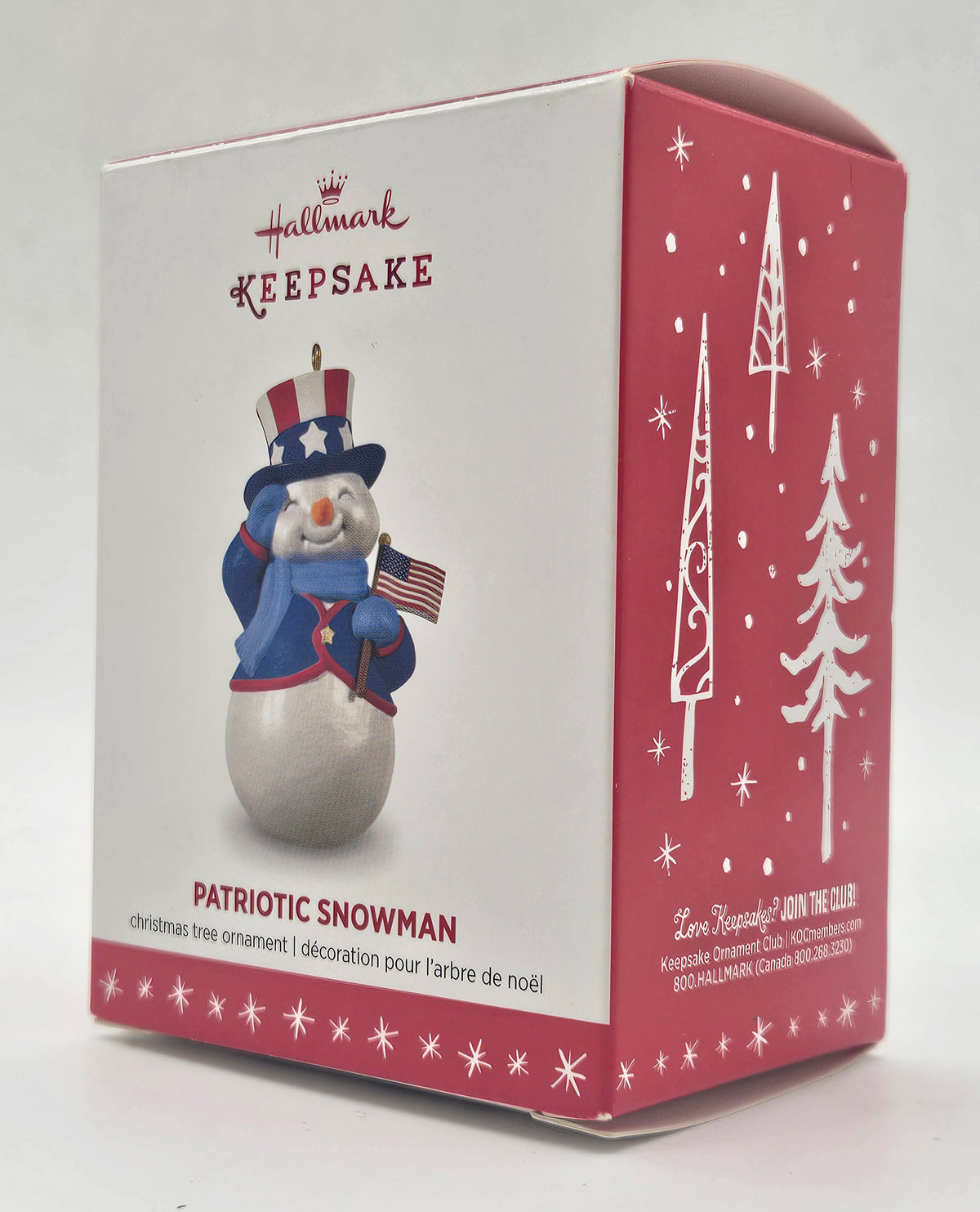 Hallmark Keepsake – “Patriotic Snowman” — original packaging