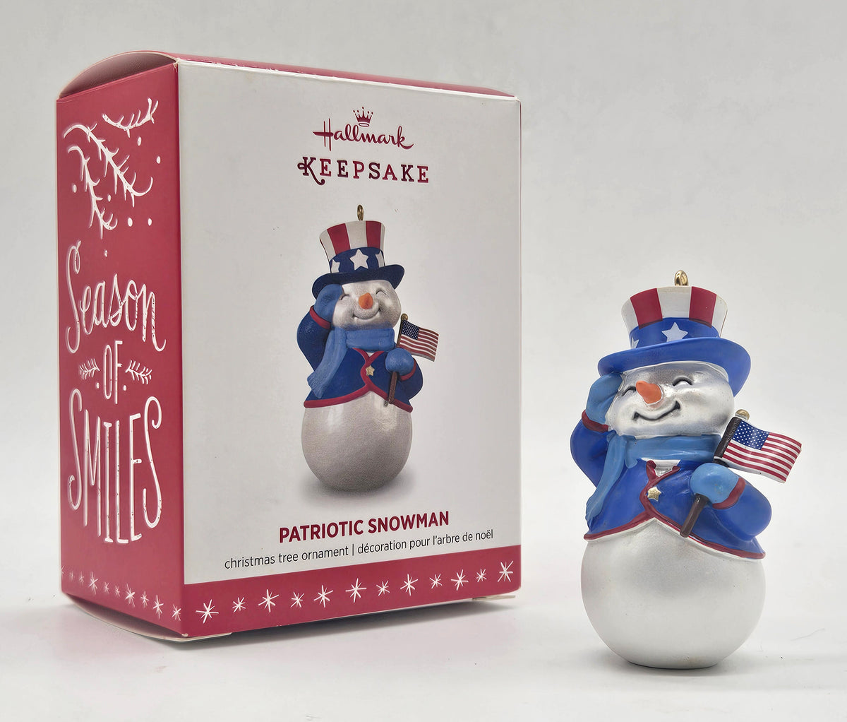 Hallmark Keepsake – “Patriotic Snowman” — with original box