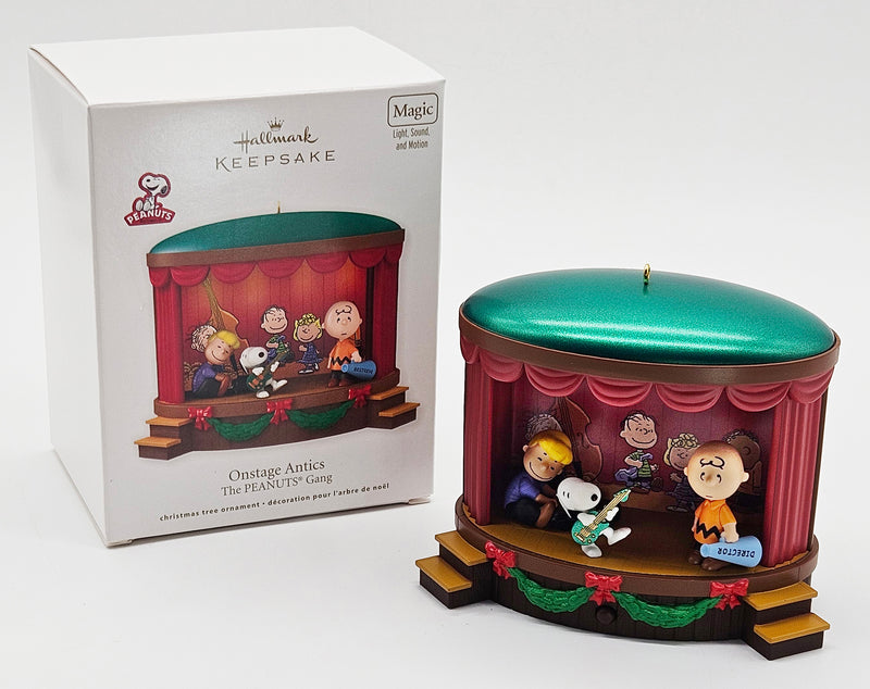 Hallmark Keepsake – “Peanuts Onstage Antics” — with original box