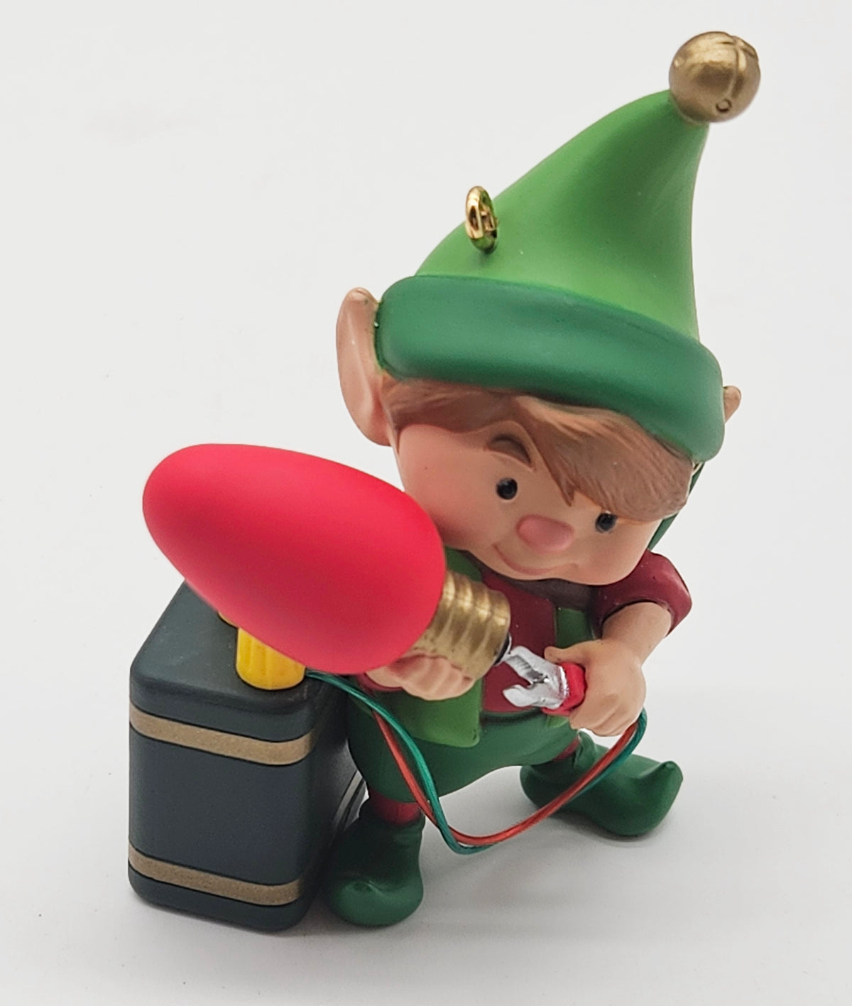 Hallmark Keepsake – “North Pole Tree Trimmers #1” — ornament view