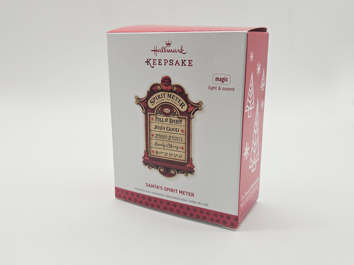 2013 Hallmark Keepsake Santa’s Spirit Meter – box
