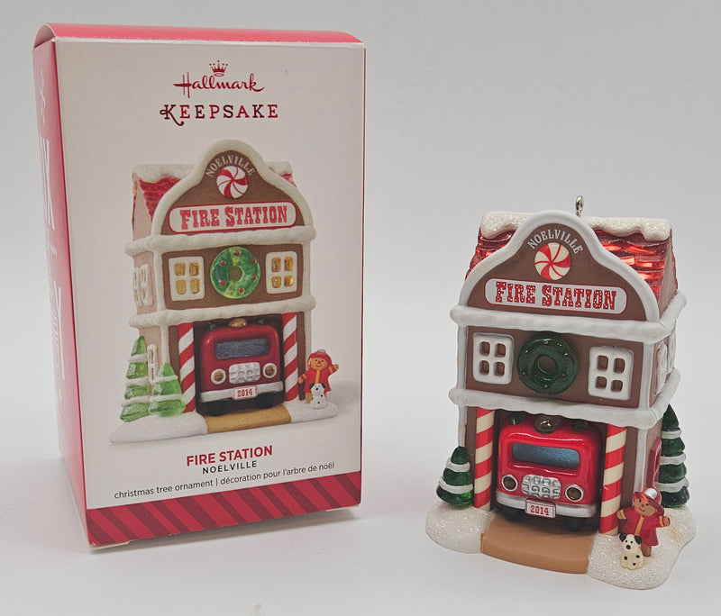 Hallmark Keepsake – “Noelville Fire Station” — with original box