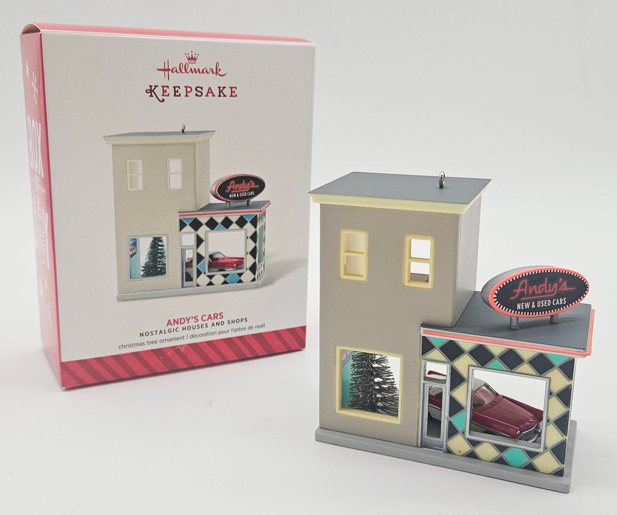 Hallmark Keepsake – “Andy's Cars” — with original box