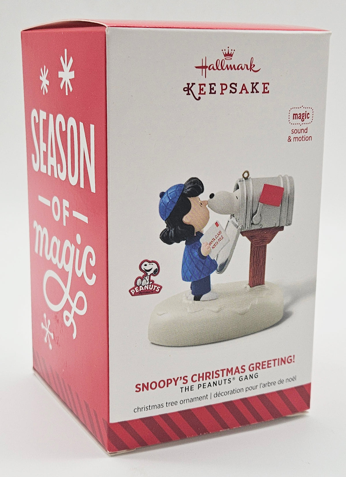 Hallmark Keepsake – “Peanuts Snoopy's Christmas Greeting” — original packaging