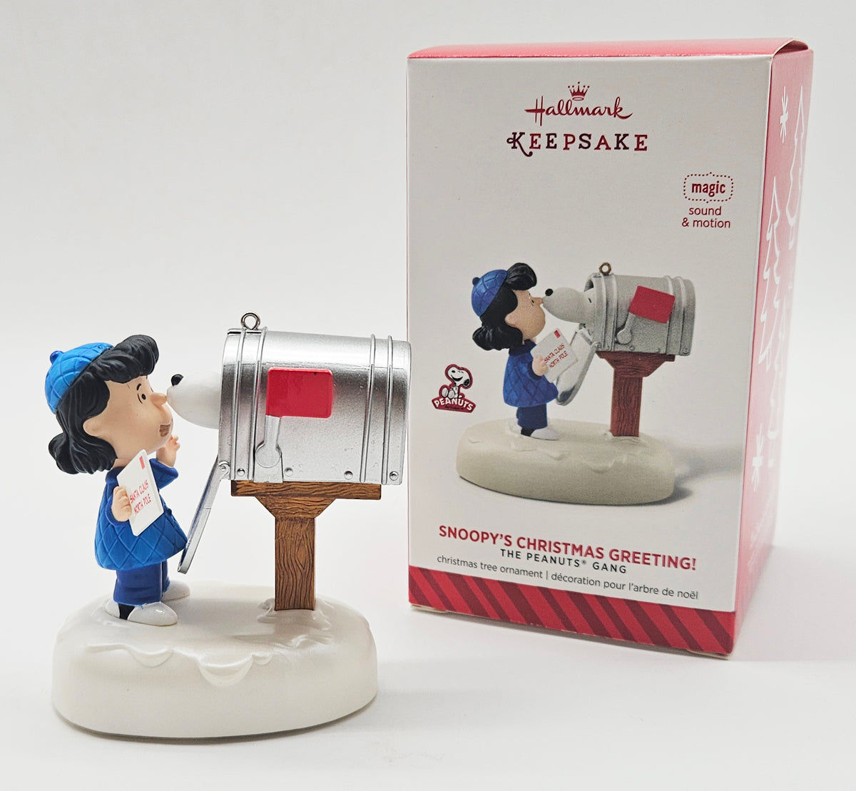 Hallmark Keepsake – “Peanuts Snoopy's Christmas Greeting” — with original box