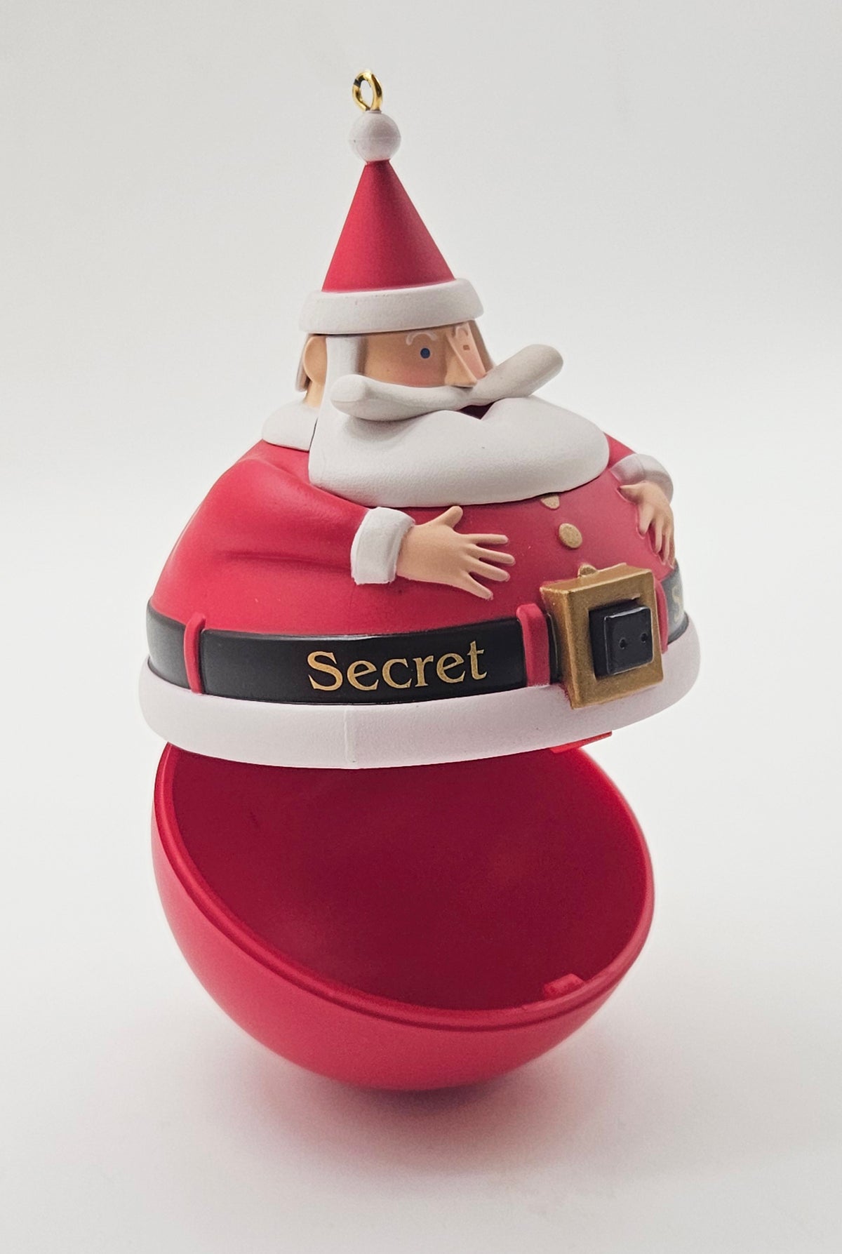 Hallmark Keepsake – “Secret Santa” — ornament view