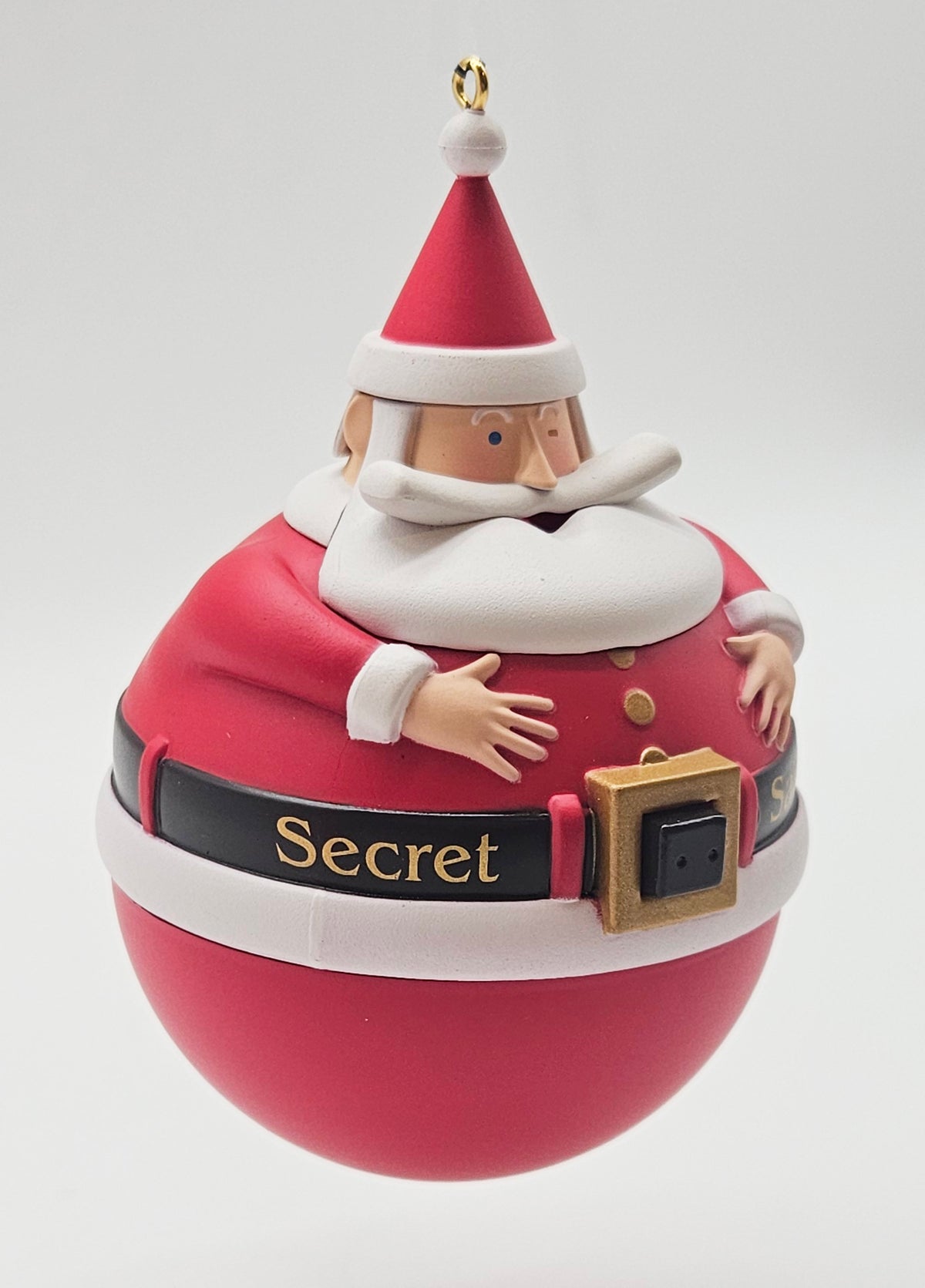 Hallmark Keepsake – “Secret Santa” — ornament view