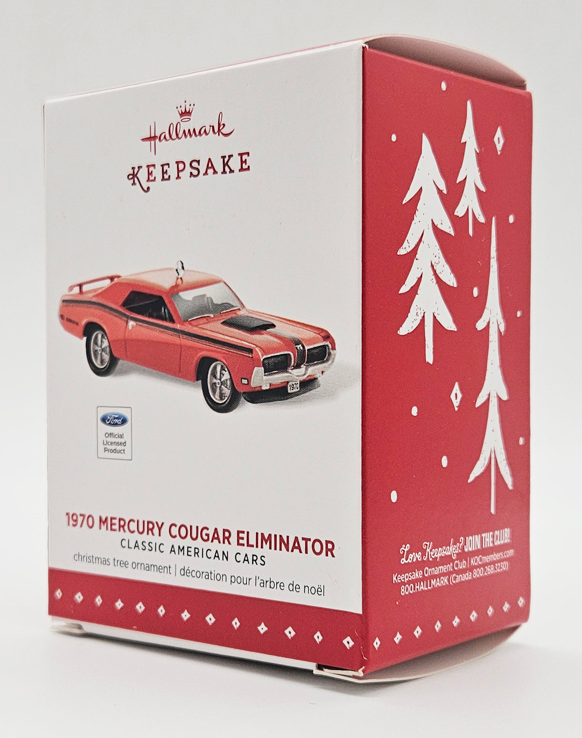 2015 Hallmark Keepsake 1970 Mercury Cougar Eliminator (QX9027) — box