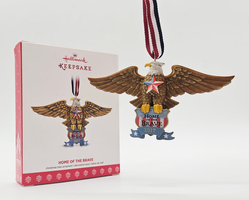 Hallmark Keepsake – “Home of the Brave” — with original box