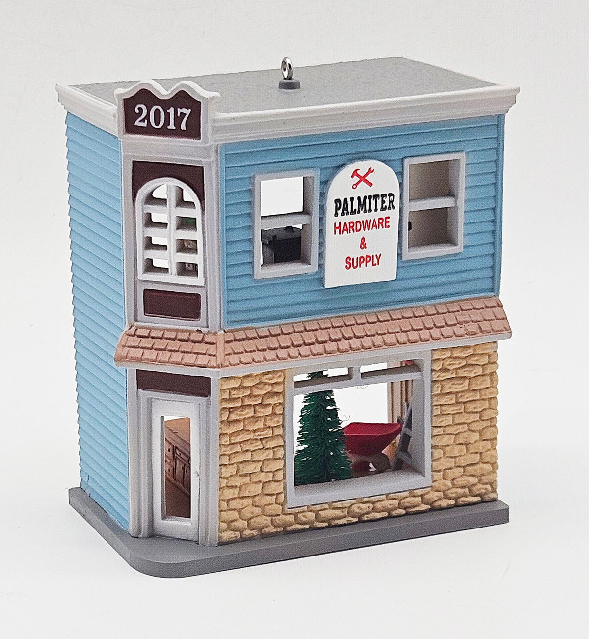 Hallmark Keepsake – “Palmiter Hardware & Supply” — ornament view