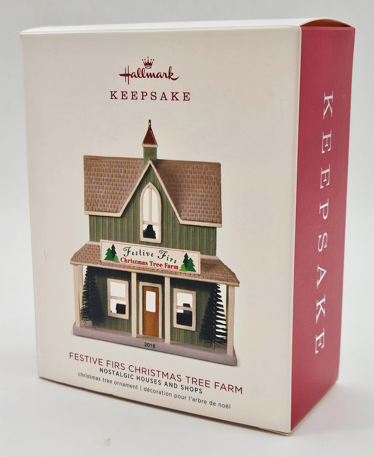 Hallmark Keepsake – “Festive Firs Christmas Tree Farm” — original packaging