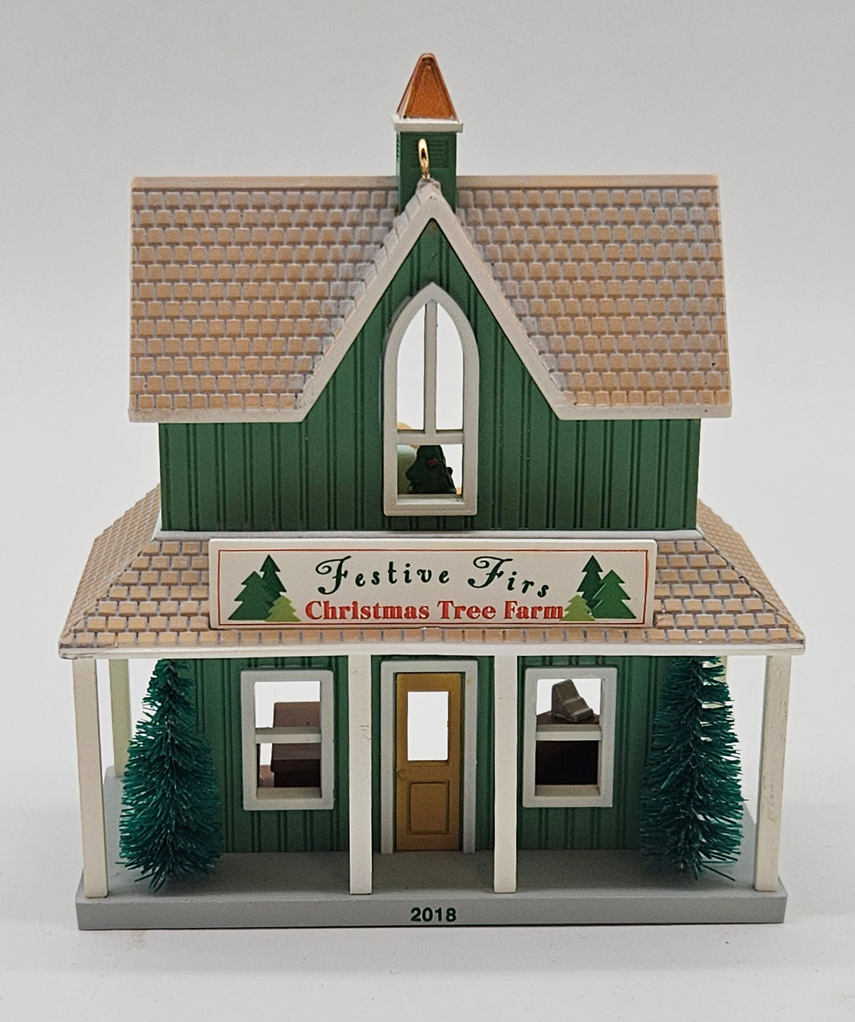 Hallmark Keepsake – “Festive Firs Christmas Tree Farm” — ornament view