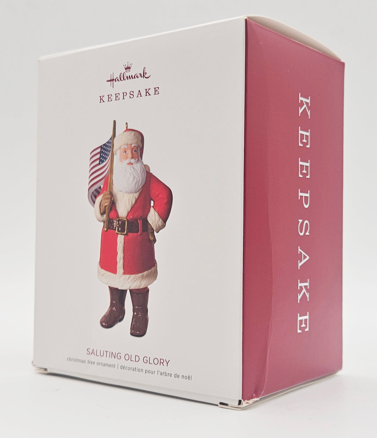 2018 Hallmark Keepsake Saluting Old Glory – box