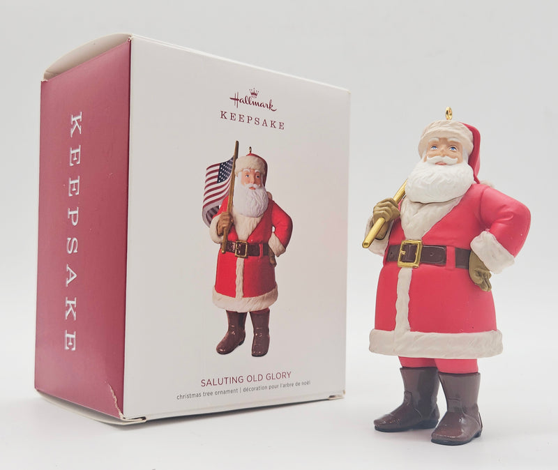 2018 Hallmark Keepsake Saluting Old Glory – with box
