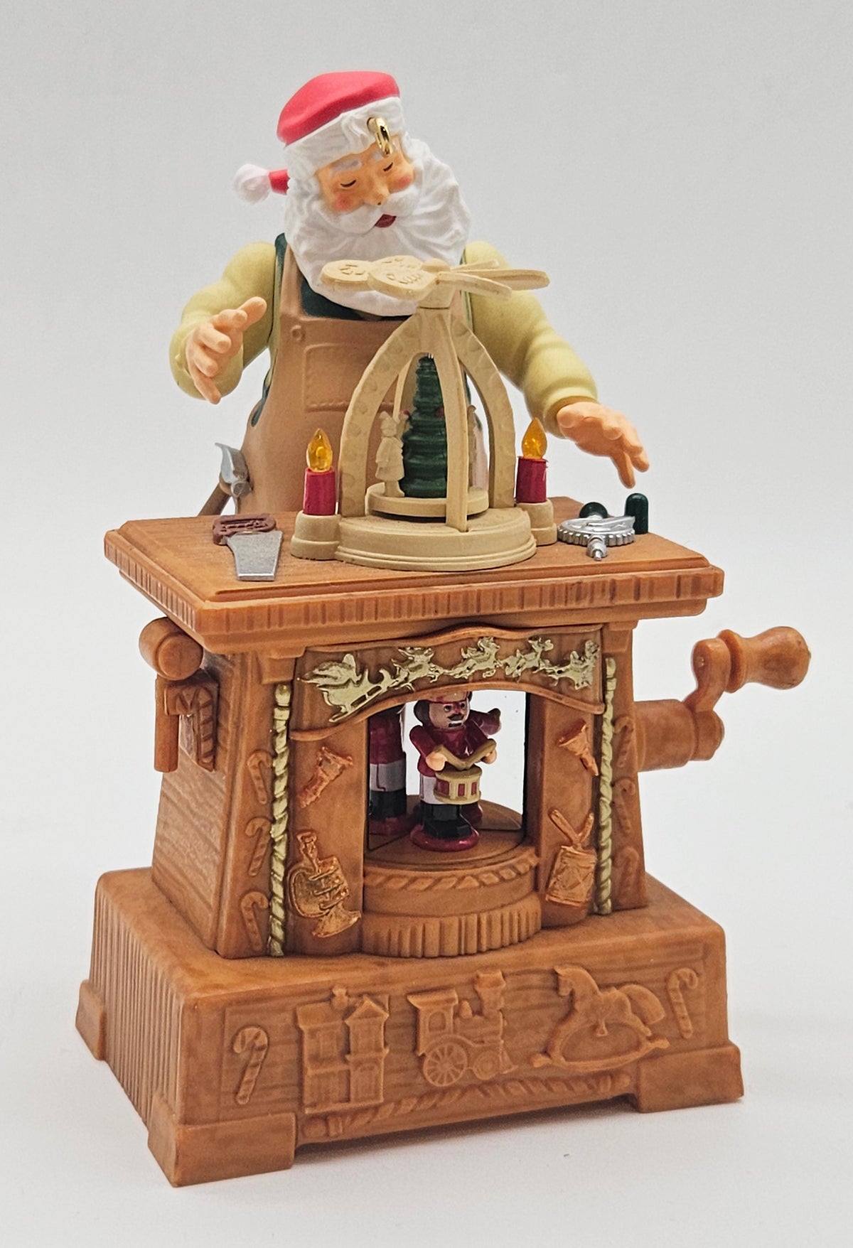 Hallmark Keepsake – “Toymaker Santa 20th Anniversary” — ornament view