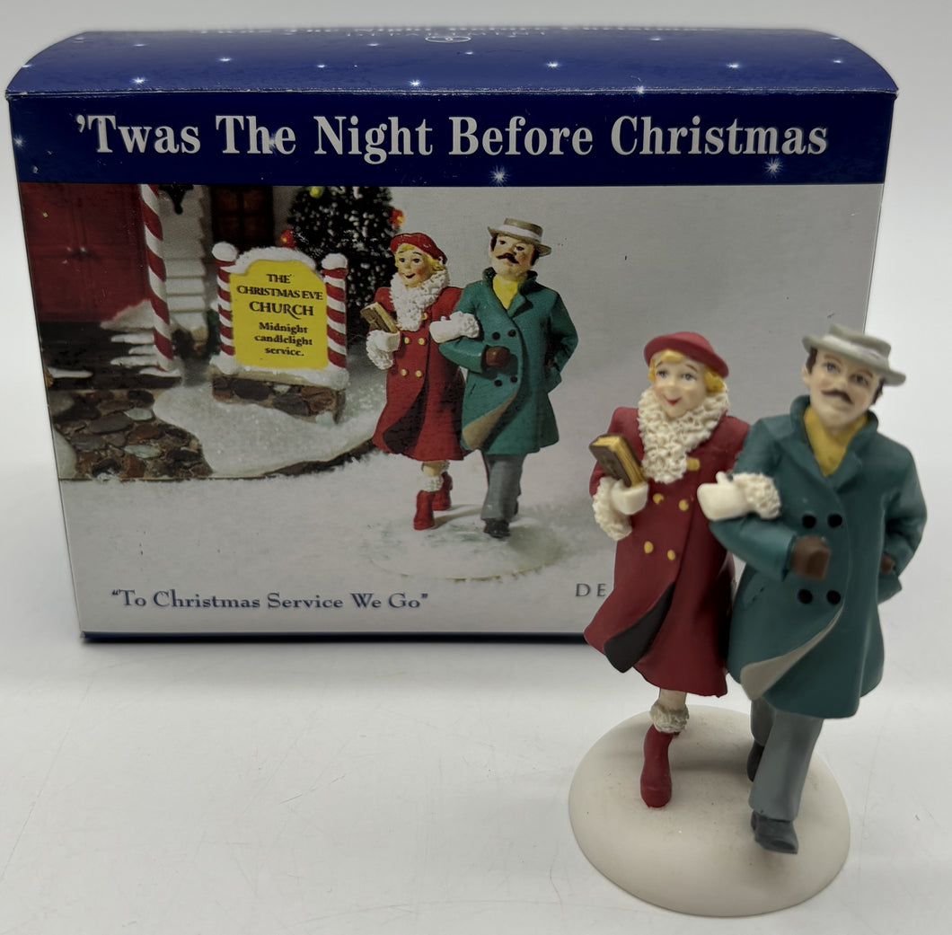 Dept 56- 'Twas the Night Before Christmas 