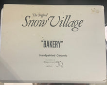 Load image into Gallery viewer, Dept 56- Snow Village &quot;Bakery&quot;

