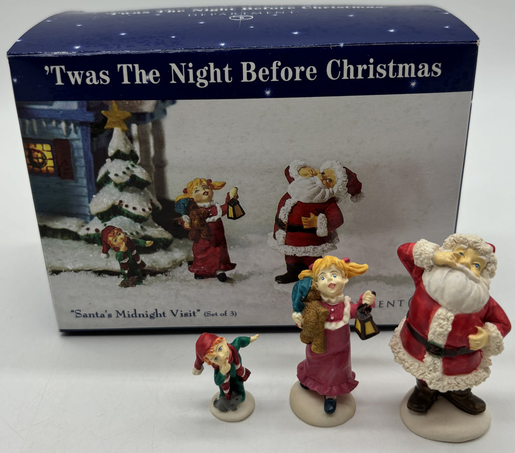 Dept 56- 'Twas the Night Before Christmas 