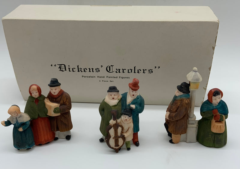 Dept 56- Dickens' Village "Dickens Carolers" accessory RARE