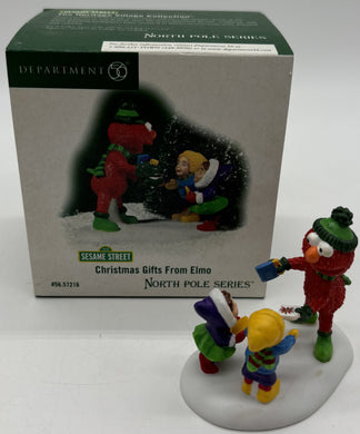 Dept 56- North Pole Series Sesame Street 