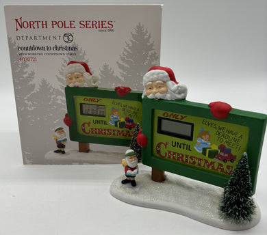 Dept 56- North Pole Series 