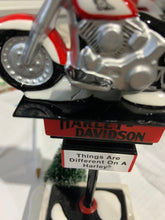 Load image into Gallery viewer, Dept 56- Snow Village &quot;Harley Davidson Sign&quot;  Accessory - See note
