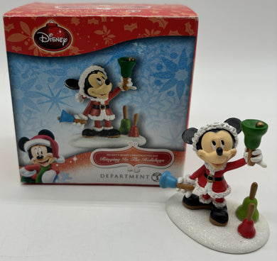 Dept 56- Mickey's Merry Christmas Village Ringing in the Holidays accessory