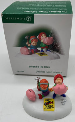 Dept 56- North Pole Series Breaking the Bank Accessory