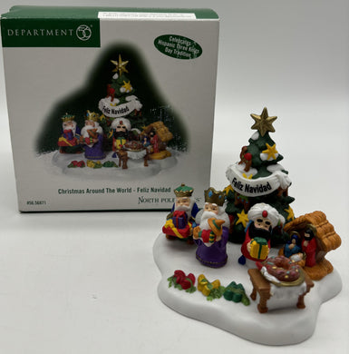 Dept 56- North Pole Series Christmas Around the World- Feliz Navidad accessory