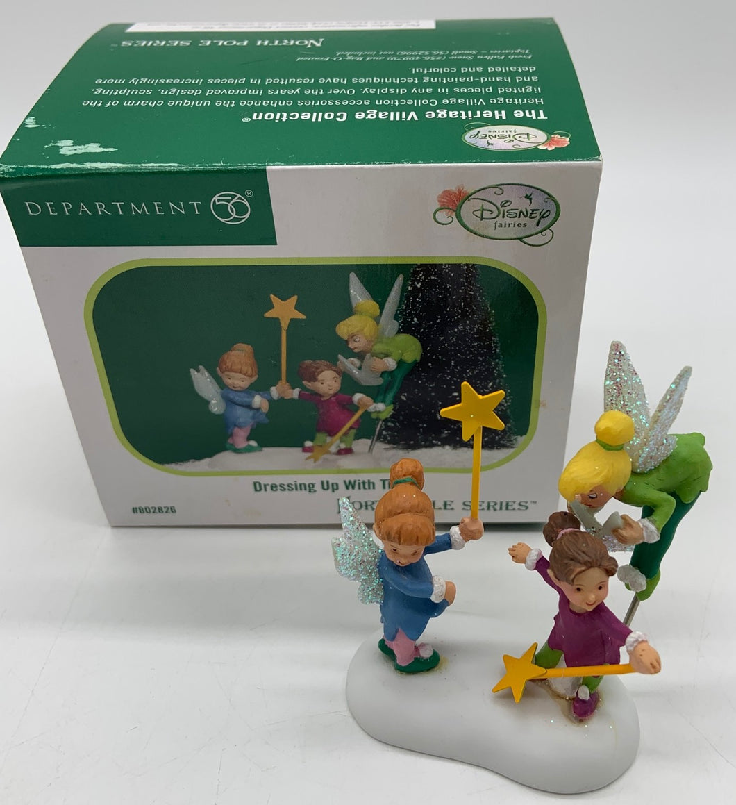 Dept 56- North Pole Series  Dressing Up with Tink Accessory