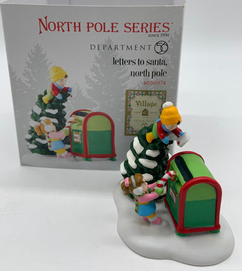 Dept 56- North Pole Series Letters to Santa, North Pole Accessory