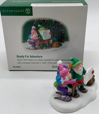 Dept 56- North Pole Series Ready for Adventure accessory