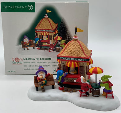 Dept 56- North Pole Series S'mores & Hot Chocolate Accessory