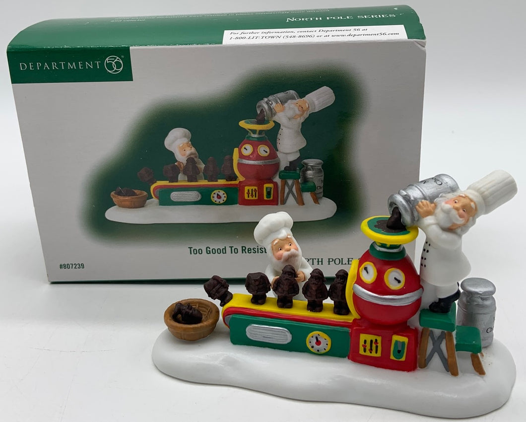 Dept 56- North Pole Series Too Good to Resist Accessory